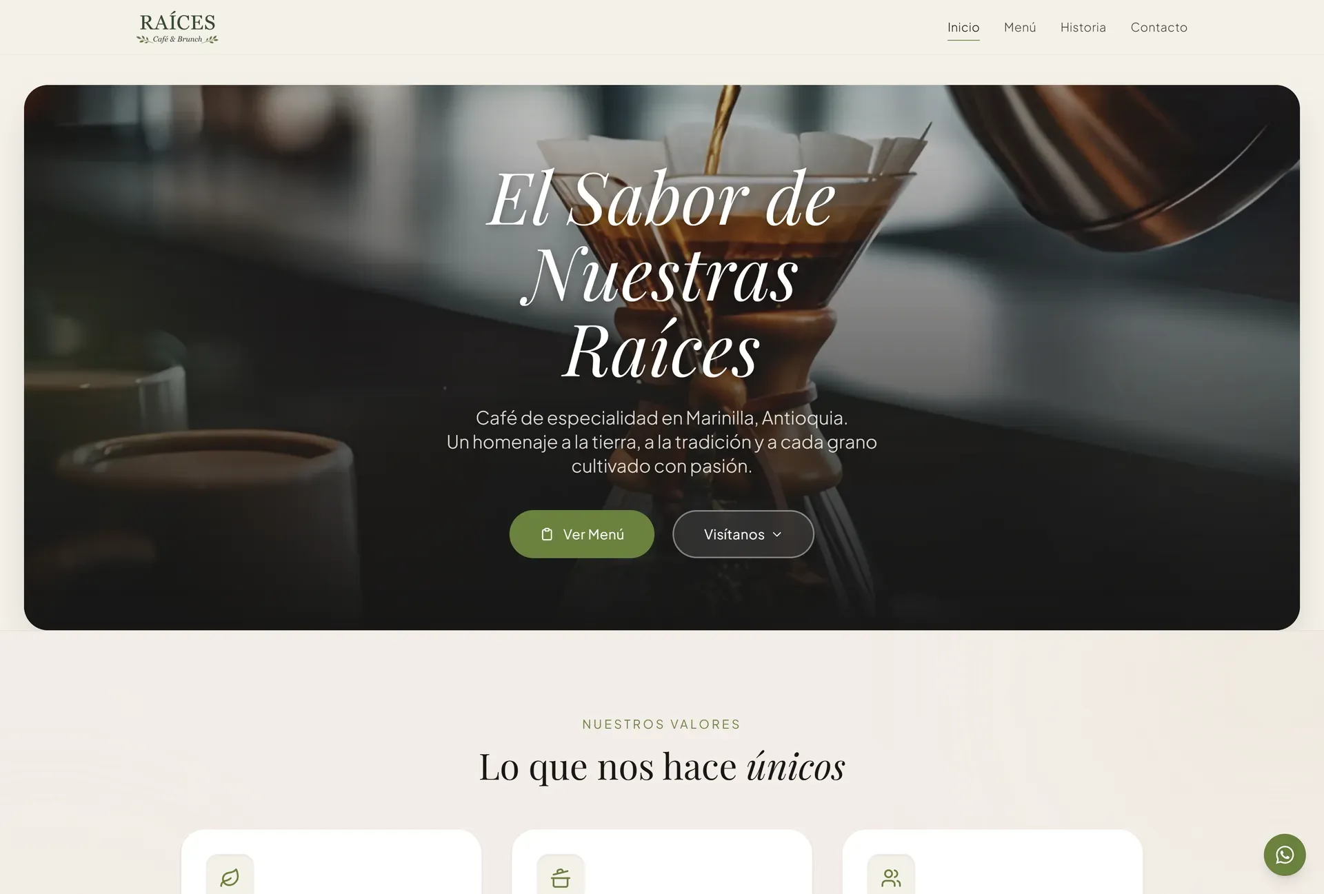 Raíces Café preview
